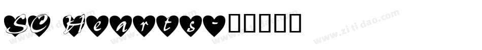 SC Hearts字体转换